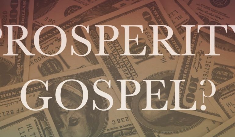 The “Prosperity Gospel” – God Made No Such Promises