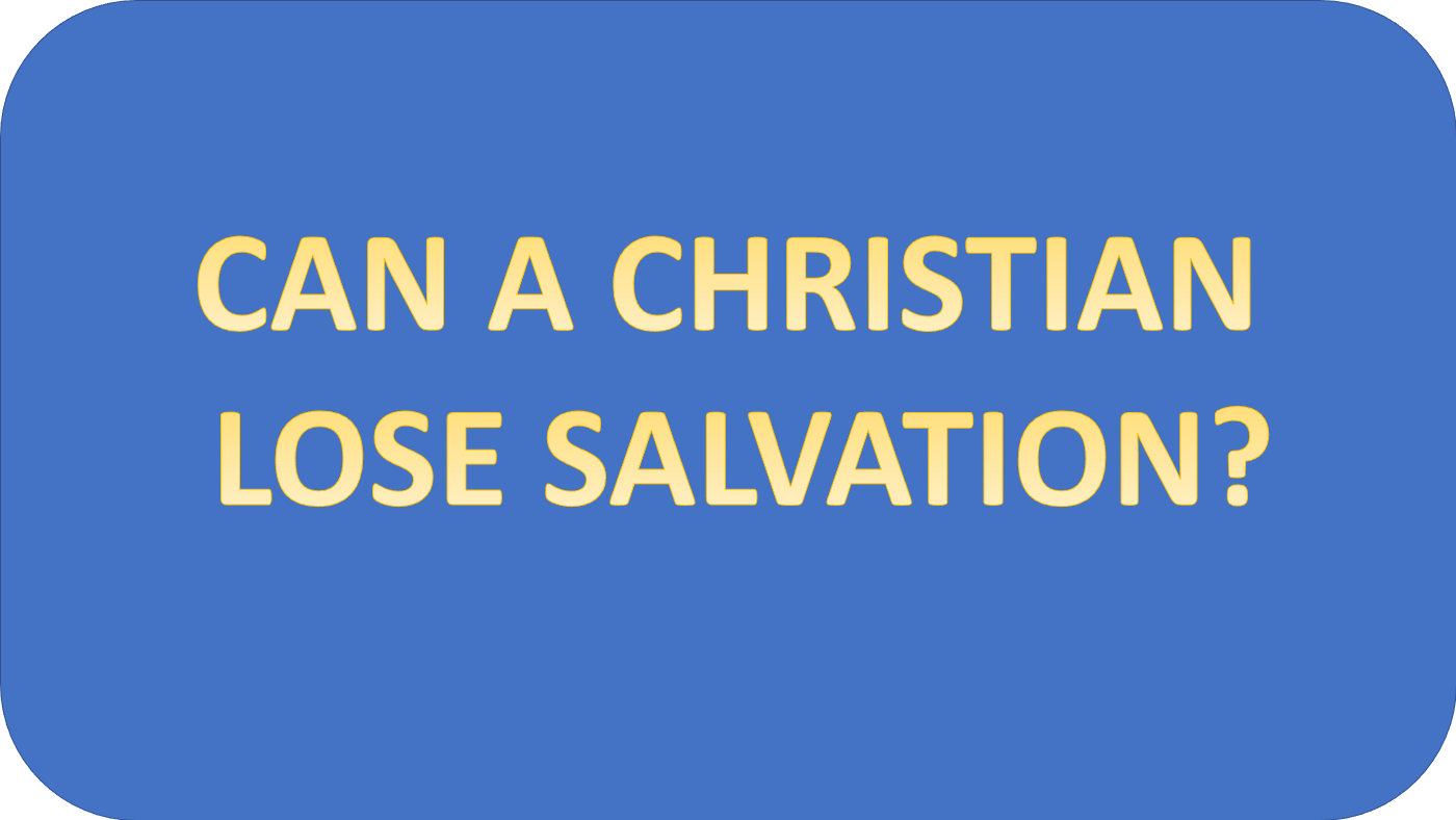 Can A Christian Lose Salvation? | Jesus Without Religion